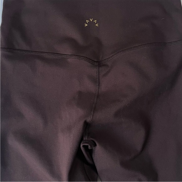 Varley Freesoft 7/8 High Rise Leggings In Brown - Picture 7 of 10